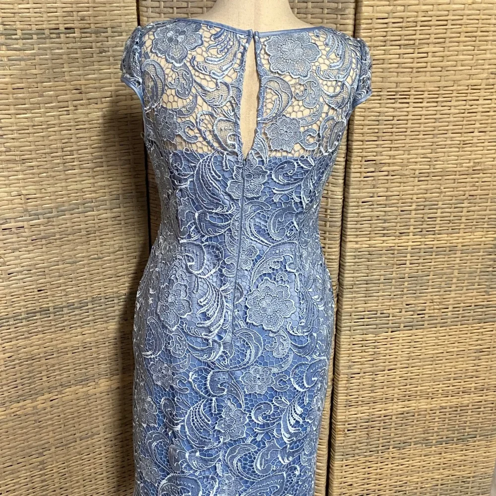 Adrianna Papell Light Blue Cocktail Dress - NWOT - Picture 4 of 6